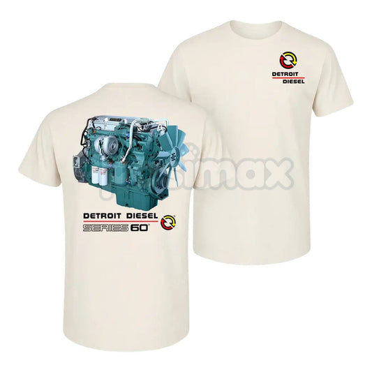 Detroit Diesel Series 60 Engine T-Shirt - Vintage Truck Mechanic Graphic Tee, Rig Life Apparel, Unisex Diesel Power Shirt