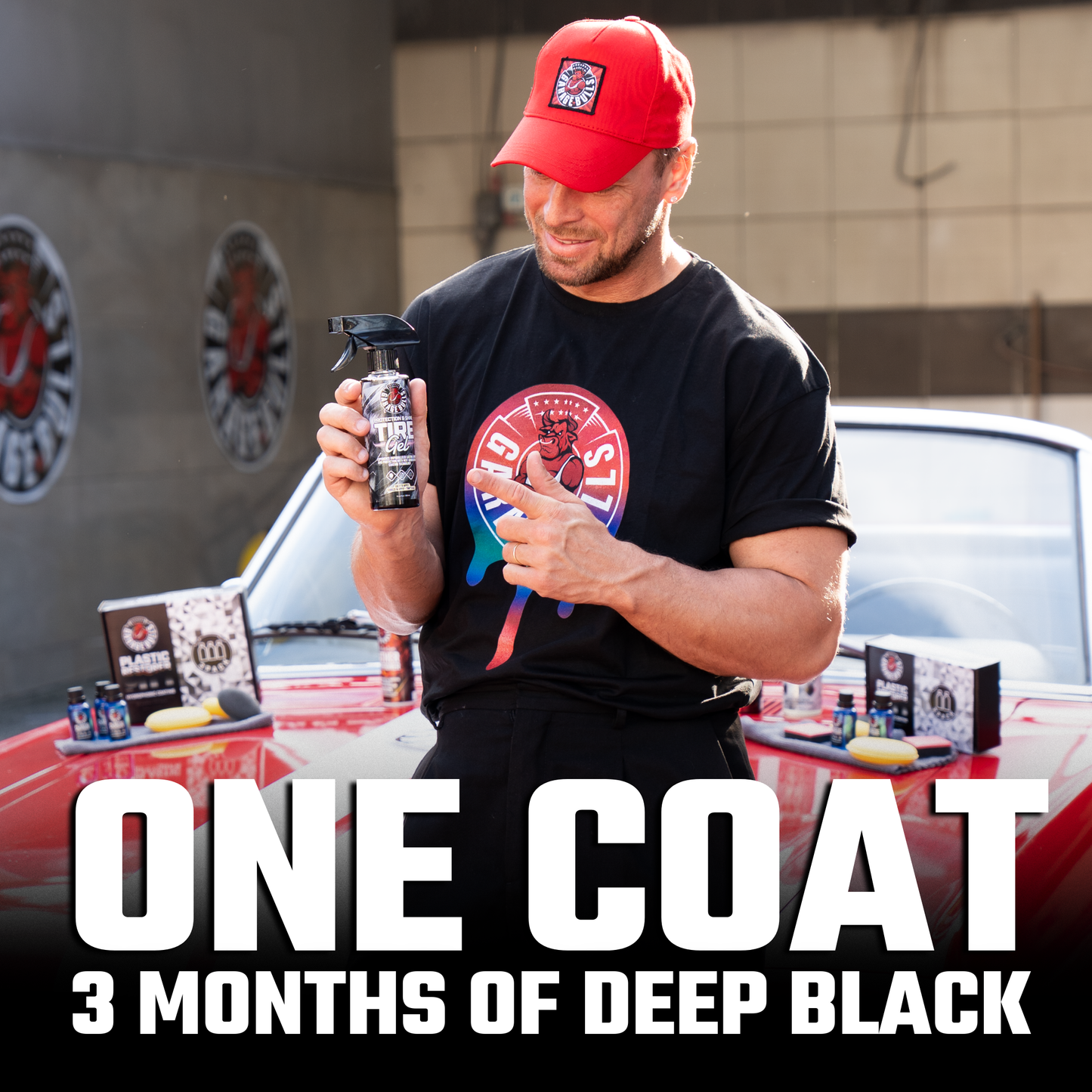 TIRE GEL SPRAY - ShineGloss™ Technology